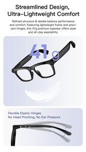 Lunettes Intelligentes OEM avec IA M10A, Caméra HD 2000W, Batterie 340mAh, Traduction, Assistant Vocal, Lunettes Connectées - Product Image 5