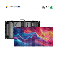 Écran LED transparent UHLED P3.91-7.82 pour intérieur et extérieur, 80 % de transparence, 4500 nits, 3840 Hz, IP65, affichage commercial pour vitrine