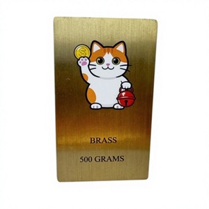 ราคาดี ทองเหลืองแท่งสี่เหลี่ยม 500 กรัม สำหรับงานอุตสาหกรรม รับสั่งทำพิเศษ พร้อมบริการเชื่อม ตัด พับ - Product Image 1