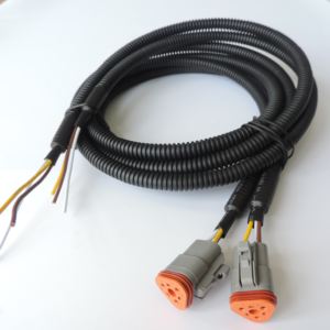 Auto Deutsch DTP 2 3 4 6 8 12 Pin ekstensi kabel Harness Adapter konektor tahan air untuk lampu LED Bar - Product Image 2