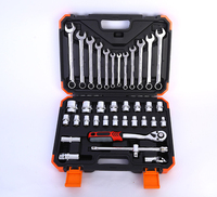 Outils de voiture professionnels 32 à 121 pièces, boîte de rangement, ensemble de clés à douilles, ensembles d'outils mécaniques