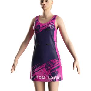 Uniformes de Netball y Tenis para Mujer: Conjuntos de Falda y Top de Secado Rápido para Entrenamiento y Competición, Impresión Personalizada del Fabricante - Product Image 5