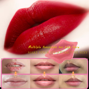 Private Label Vegan Collagen Hyaluronic Lip <b>Mask</b> Aloe Hydrating Anti Wrinkle Lip Care Sheet - Product Image 5