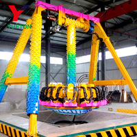 Prix d'usine – Manège à 12 places pour parc d'attractions, petite balançoire, marteau, frisbee, mini pendule, pour carnaval, à vendre