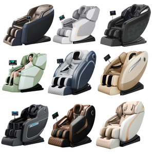 Sillón <span class=keywords><strong>de</strong></span> <span class=keywords><strong>Masaje</strong></span> 3D <span class=keywords><strong>de</strong></span> Lujo en Cuero PU, Gravedad Cero, Bolsas <span class=keywords><strong>de</strong></span> Aire para Todo el Cuerpo, Hifi, Plegable, Portátil, Shiatsu, Económico - Product Image 3