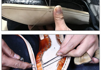 Machine à chaussures professionnelle en cuir, cordonnier, couture, fil à coudre, crochet, poinçon, aiguilles, cône d'outil, doit être rectifié et poli, 4 pièces