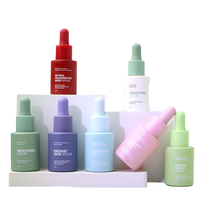 Flacon compte-gouttes carré en verre dépoli de haute qualité, personnalisé, pour vernis à ongles et huiles, avec impression dorée, 30-100 ml, vente en gros usine