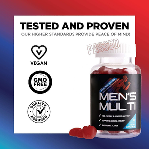 מותג פרטי Custom ויטמין C E <span class=keywords><strong>B12</strong></span> אבץ חומצה פנטותנית גברים של מולטי ויטמין Gummies לבריאות שרירים חיסונית & אנרגיה תמיכה - Product Image 2