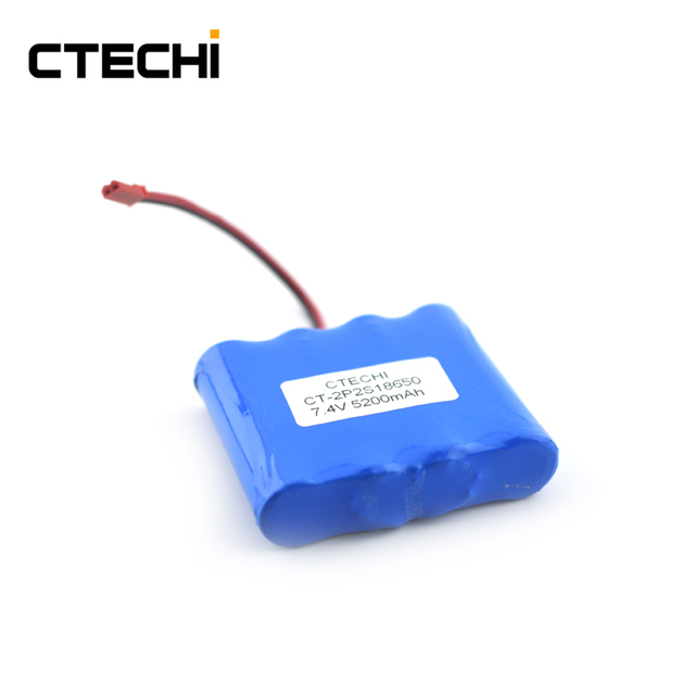 OEM 2P2S 18650 7.4V 5200mAh Lithium Ion Battery Pack Rechargeable Li Ion Battery for Medical Vital Signs Monitor CMS9000 CMS8000