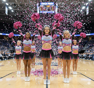 Uniformes de pom-pom girl personnalisés, tenues de pom-pom girl toutes les étoiles, uniformes AB Rhinestones pour adultes et jeunes - Product Image 4