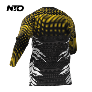 ユニセックスMTBダウンヒルアーマー調整可能なモトクロススタイルスーツ,全ライダー用スパインチェストショルダーガード付きクイックリリースMTB - Product Image 3