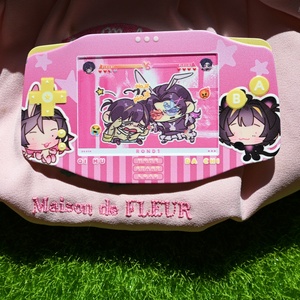 <span class=keywords><strong>Nuevo</strong></span> Pin Metálico Personalizado con Forma de Consola de Videojuegos, con Botón, Brillantina y Fluorescencia - Product Image 3