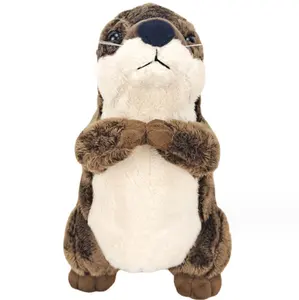 Plush prayer otter toy soft plush animal toy stuffed otter