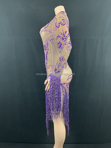 Produttore di <span class=keywords><strong>vestiti</strong></span> piccoli ordini personalizzato maturo trasparente vestito <span class=keywords><strong>da</strong></span> notte Sexy per donna floreale Sexy abito <span class=keywords><strong>cerimonia</strong></span> di apertura panno - Product Image 5