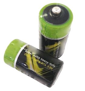 Batería de Zinc-Carbón R14 UM2 Tamaño C 1.5V sin Mercurio para Juguetes, en Oferta - Product Image 1