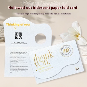 การ์ดอวยพรแบบพับได้ลายมุกสีทอง<span class=keywords><strong>รูป</strong></span>ทรงพิเศษออกแบบได้ตามต้องการโลโก้การ์ดวันหยุดสำหรับการพิมพ์กิจกรรมองค์กร - Product Image 5