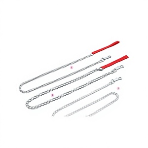 Catena in Nylon YM0502 2.0mm X 120cm con Impugnatura per Guinzagli per Animali Domestici - Product Image 1