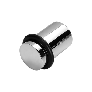 Butoir <span class=keywords><strong>de</strong></span> porte magnétique en acier inoxydable avec <span class=keywords><strong>protection</strong></span> murale en caoutchouc pour porte <span class=keywords><strong>de</strong></span> douche en verre – Fourniture directe usine - Product Image 4