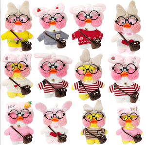 Peluche <span class=keywords><strong>Lalafanfan</strong></span> Canard OEM Canard Kawaii Animal en Peluche Doux Peluche <span class=keywords><strong>Lalafanfan</strong></span> Canard Vêtements - Product Image 3