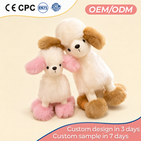 Peluche personnalisée, chien bouledogue moelleux, jouet en peluche doux au toucher pour enfants, cadeau, vente en gros pour les acheteurs de magasins.