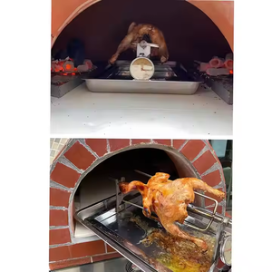 <span class=keywords><strong>Four</strong></span> professionnel en acier à pizza électrique et à gaz au feu de <span class=keywords><strong>bois</strong></span> napolitain en béton durable pour la vente de pâtisseries et la pizzeria - Product Image 2