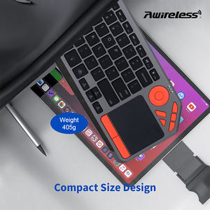 Black Fashionable Chocolate Us Version Tablet Pc Smart Bluetooth Keyboard <b>Mouse</b> Wireless Keyboard for sharp Smart Tv - Product Image 5