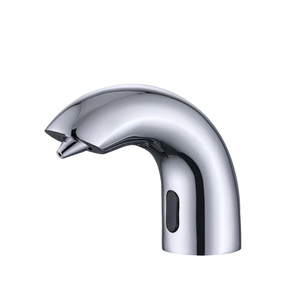 Tự động Chrome Brass cảm biến vòi nước và thép không gỉ xà phòng Dispenser boong gắn cho khách sạn sử dụng phòng tắm chậu vòi - Product Image 3