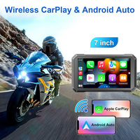 Moto BT Multimédia 7 Pouces Écran Tactile Étanche Gps Linux Carplay Android Auto