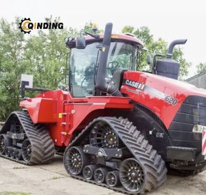 Nouveau châssis à chenilles triangulaires en caoutchouc et acier QINDING respectueux du sol pour moissonneuses-batteuses et tracteurs agricoles - Product Image 6