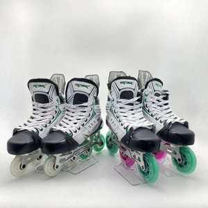 Patins à roulettes de vitesse professionnels en alliage d'aluminium à fibres personnalisées, 4 roues, 3 roues, cadre, chaussures de hockey, patins à roulettes de hockey en ligne pour l'entraînement - Product Image 1