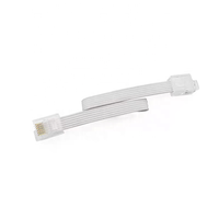 Kit de connecteurs modulaires universels 6P6C pour câbles RJ11/RJ12/RJ25 d'ordinateurs électroniques, boîtiers étanches en PVC sur mesure, étamés