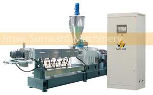 China Extrusora de doble tornillo Tortilla <span class=keywords><strong>Nacho</strong></span> Chips Triángulo Frito Snack Food Making Machine Chips Making Machine - Product Image 4