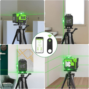 Huepar-Nivel láser 4D, Línea Verde, 16 líneas, <span class=keywords><strong>P04CG</strong></span> - Product Image 5