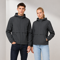 Veste bomber imperméable et coupe-vent en polyester 100% écologique pour l'entraînement des équipes de football, unisexe, vente en gros