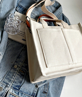 Sac fourre-tout en toile pour femme de grande taille et de haute qualité, sac à bandoulière pour ordinateur portable avec fermeture à glissière pour tous les voyages de toutes les saisons