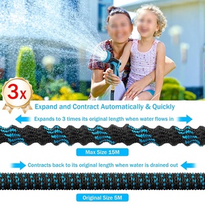 High Portable Adjustable <b>Spraying</b> Pipe Latex Expandable Flexible Magic Garden for Gardening - Product Image 2