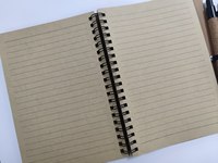 Cuaderno de Diseño Simple, Cuaderno Kraft A5, Venta Especial, Logotipo Personalizado, Promocional