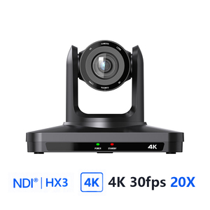 Caméras de visioconférence PTZ <span class=keywords><strong>4K</strong></span> 30fps avec suivi IA 20x NDI HX3 pour la diffusion en direct de cultes religieux, studio, direct usine - Product Image 1
