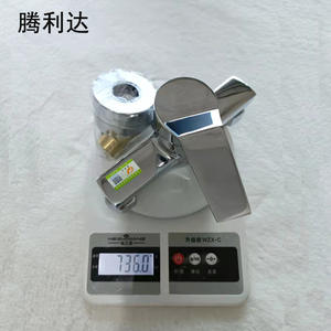 Válvula mezcladora oculta Tenglida con núcleo cerámico, grifo termostático de una sola manija para ducha de baño - Product Image 2