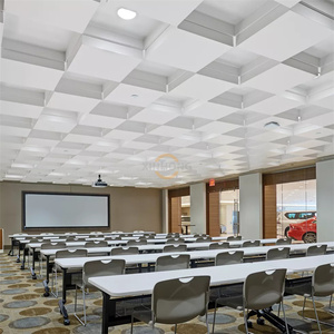 60x60cm piastrelle quadrate in lega di alluminio a prova di fuoco impermeabili Design forato insonorizzato per il <span class=keywords><strong>controsoffitto</strong></span> del <span class=keywords><strong>bagno</strong></span> - Product Image 4