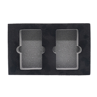 Emballage personnalisé YuanYuan Inserts en mousse éponge EVA EPE Emballage en velours personnalisé doux haute densité pour insertion de boîte à bijoux