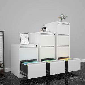 Nội thất văn phòng kim loại ngăn kéo tủ sắt thép <span class=keywords><strong>2</strong></span> 3 4 ngăn kéo tủ hồ sơ - Product Image 3