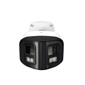 PoE <span class=keywords><strong>IP</strong></span> <span class=keywords><strong>Camera</strong></span> CCTV 4MP ống kính kép <span class=keywords><strong>Camera</strong></span> toàn cảnh <span class=keywords><strong>Bullet</strong></span> 180 độ hình ảnh phát hiện con người báo động âm thanh 2 chiều IP66 kim loại <span class=keywords><strong>Bullet</strong></span> - Product Image 2