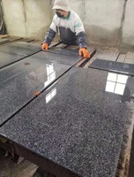 Dalles de sol en granit bleu BOTON STONE à prix de gros pour plans de travail de cuisine et comptoirs de bar