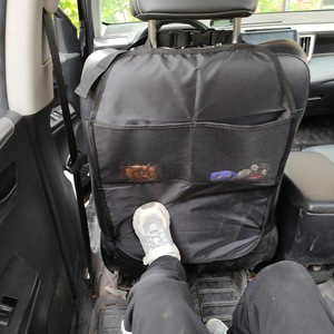Car Seat <b>Back</b> Kick Pad Oxford Cloth Rear Seat <b>Protector</b> Anti Stain For Child Safety - Product Image 2