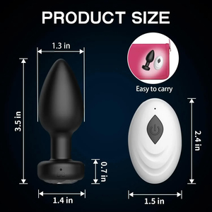 Vibrador Anal con Control Inalámbrico por Aplicación, Tapón Anal, Masajeador de Próstata para Hombres, Estimulador, Masturbador Femenino, Juguetes Sexuales para Mujeres y Hombres Gay - Product Image 3