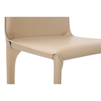 Tabouret de bar moderne et minimaliste en cuir pleine fleur, imperméable, hauteur comptoir, pour la maison, le café, l'îlot de cuisine