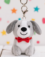 Vente directe d'usine, porte-clés en peluche personnalisé, design de dessin animé 3D doux, écologique, portable, durable, best-seller