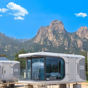 Casa Cápsula Móvil de Acero Moderna con Diseño Romántico para Observar las Estrellas, Trabajar desde Casa o Uso en Hoteles/Cafés - Product Image 5