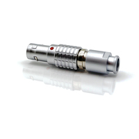 Connecteur circulaire push-pull à verrouillage automatique EX-PRO série 0B, 2-8 broches, fiche Fgg, YGG SGG IP50, résistant aux vibrations